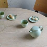 Kinto Pebble teapot czajniczek do herbaty 480 ml zielony | CoffeeLove