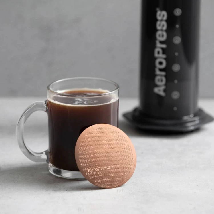 AeroPress Reusable Filter XL złoty | CoffeeLove