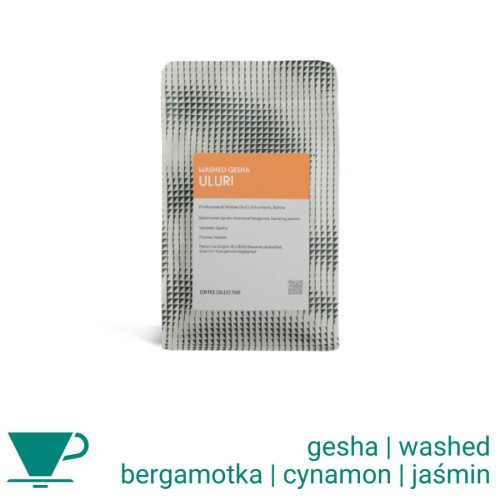 Coffee Collective Boliwia Uluri Washed Gesha filtr 250 g kawa ziarnista
