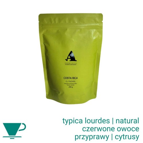 Audun Kostaryka El Puchol 250 g filtr kawa ziarnista