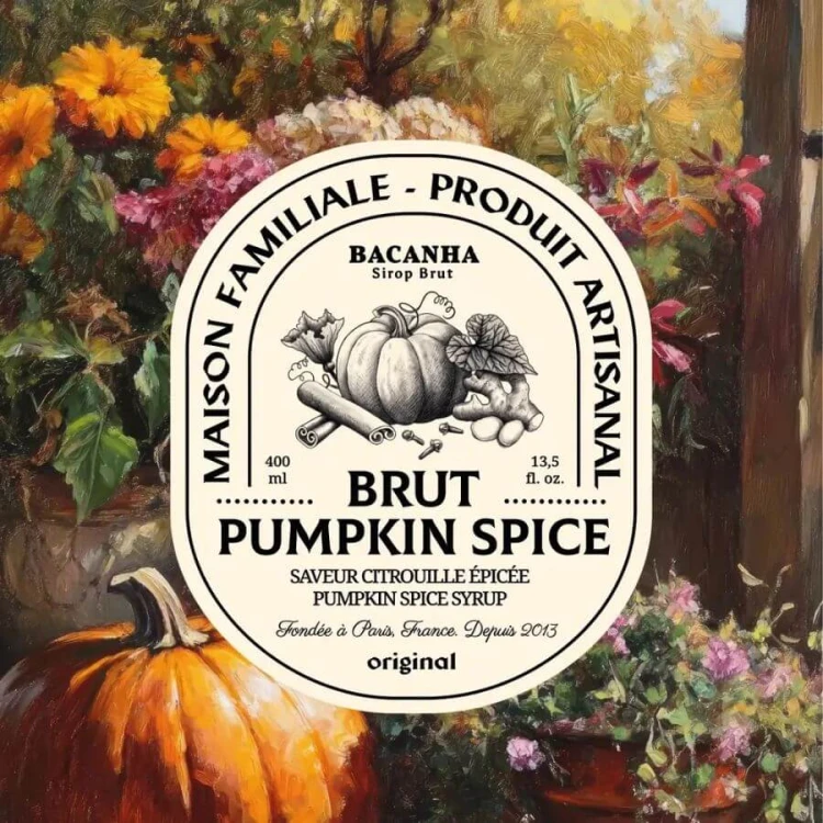 Bacanha syrop o smaku Pumpkin Spice 400 ml | CoffeeLove