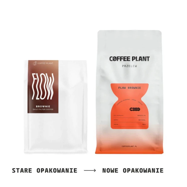 Coffee Plant Flow Brownie filtr 800 g | CoffeeLove