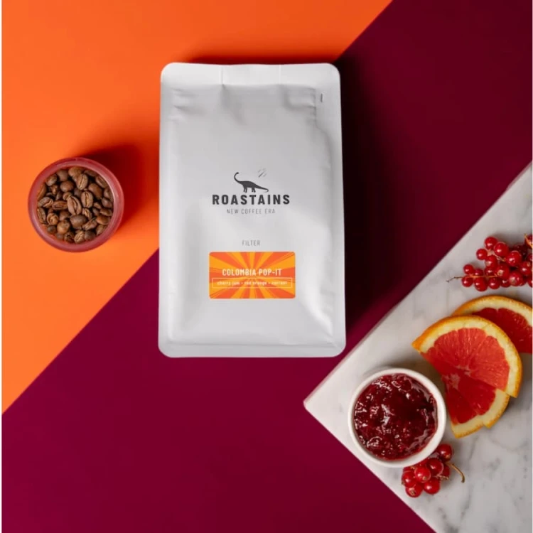Roastains Kolumbia Pop-It filtr 250 g | CoffeeLove