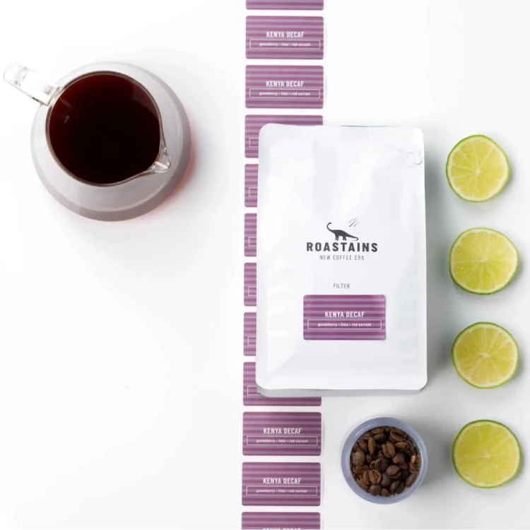 Roastains Kenia Decaf filtr 250 g | CoffeeLove