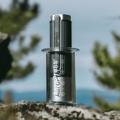 AeroPress - Młynek ręczny szary