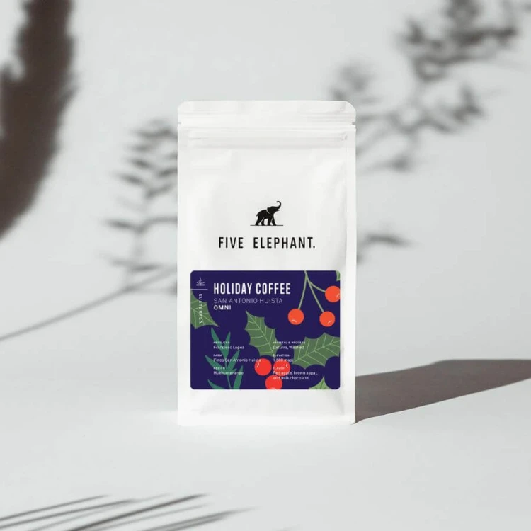 Five Elephant Gwatemala San Antonio Huista omniroast 250 g | CoffeeLove