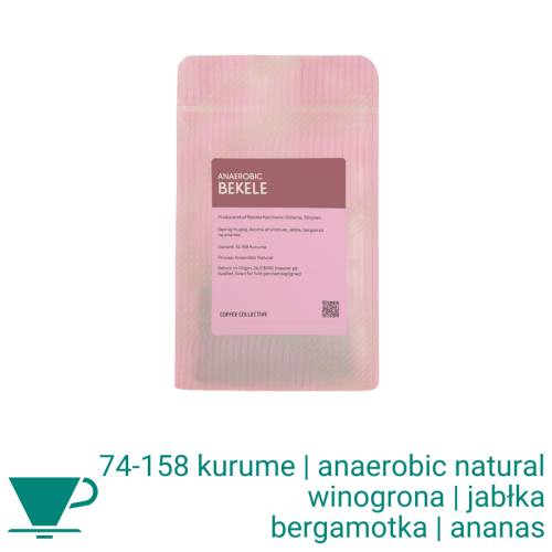 Coffee Collective Etiopia Bekele Anaerobic Natural filtr 200 g | CoffeeLove