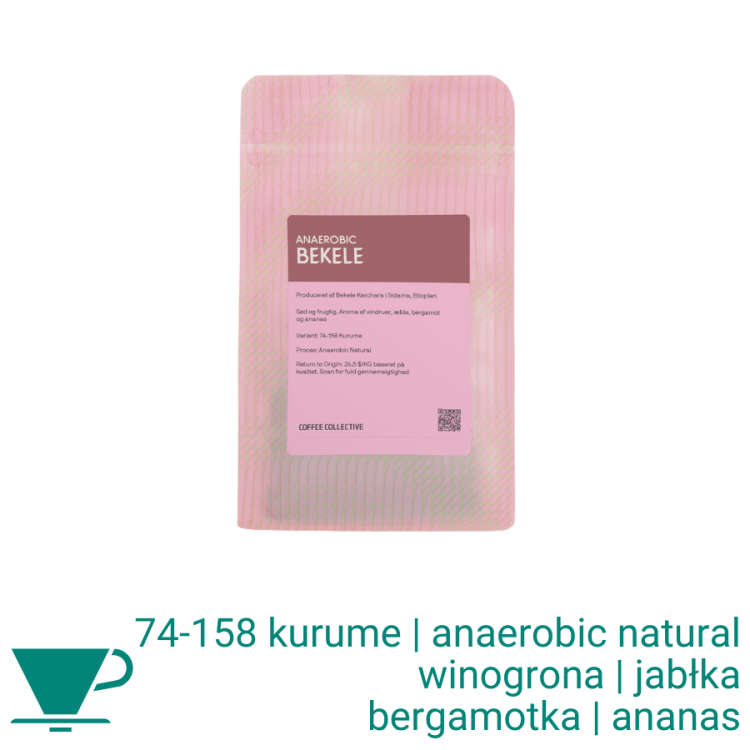 Coffee Collective Etiopia Bekele Anaerobic Natural filtr 200 g | CoffeeLove