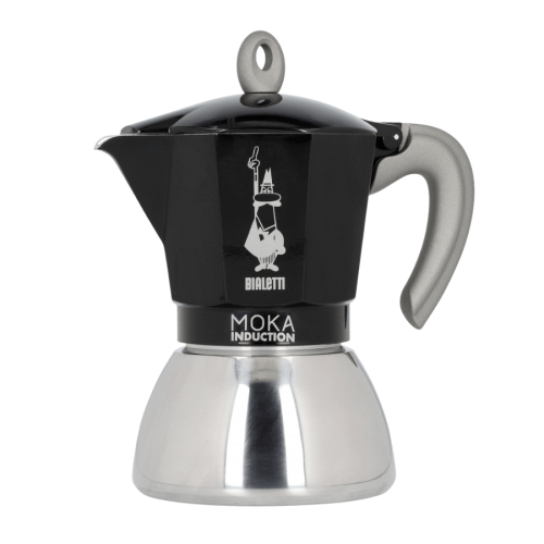 Bialetti Moka Induction czarna 6TZ | CoffeeLove