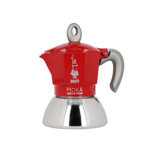 Bialetti Moka Induction czerwona 2TZ | CoffeeLove