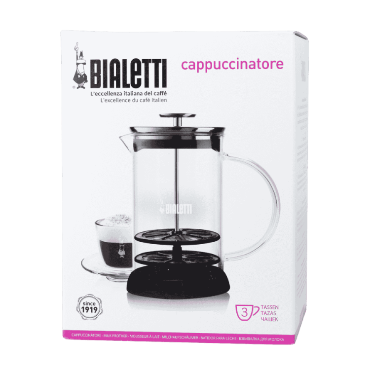 Bialetti Cappuccinatore Vetro spieniacz do mleka 330ml | CoffeeLove