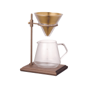 Kinto Slow Coffee Style Speciality Set z drewnianą stacją | CoffeeLove