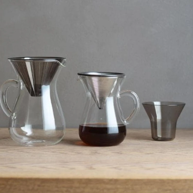 Kinto Zestaw z dripperem plastikowym 2 Cup | CoffeeLove