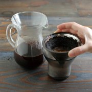Kinto Zestaw z dripperem stalowym 2 Cup | CoffeeLove