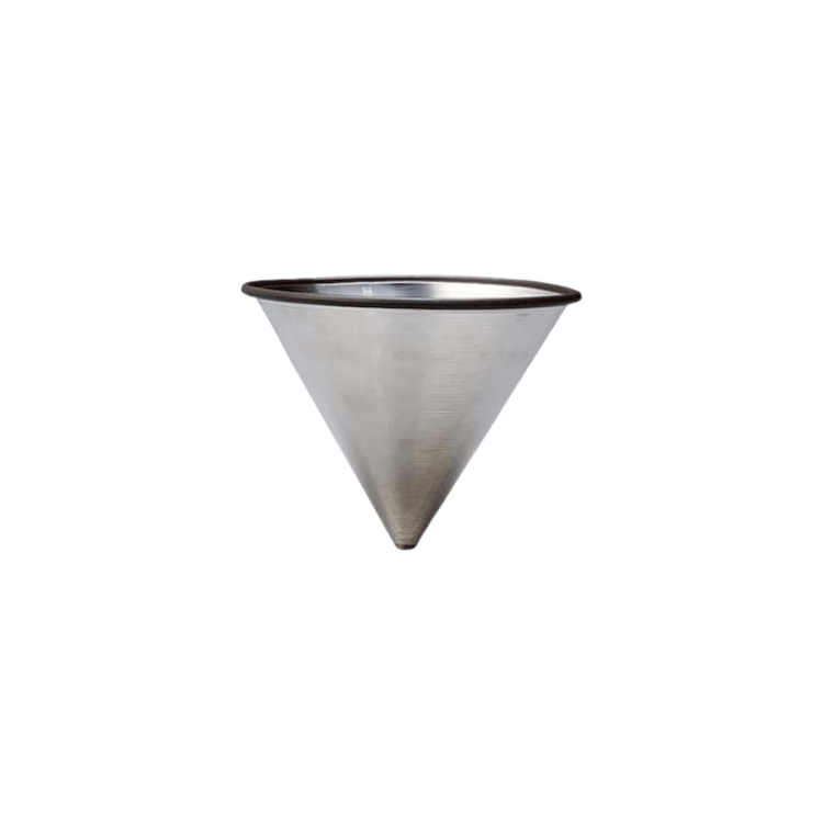 Kinto Zestaw z dripperem stalowym 4 Cup | CoffeeLove