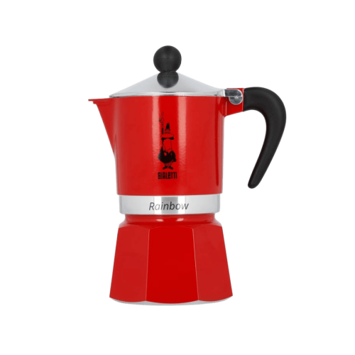Bialetti Rainbow 3TZ czerwona | CoffeeLove
