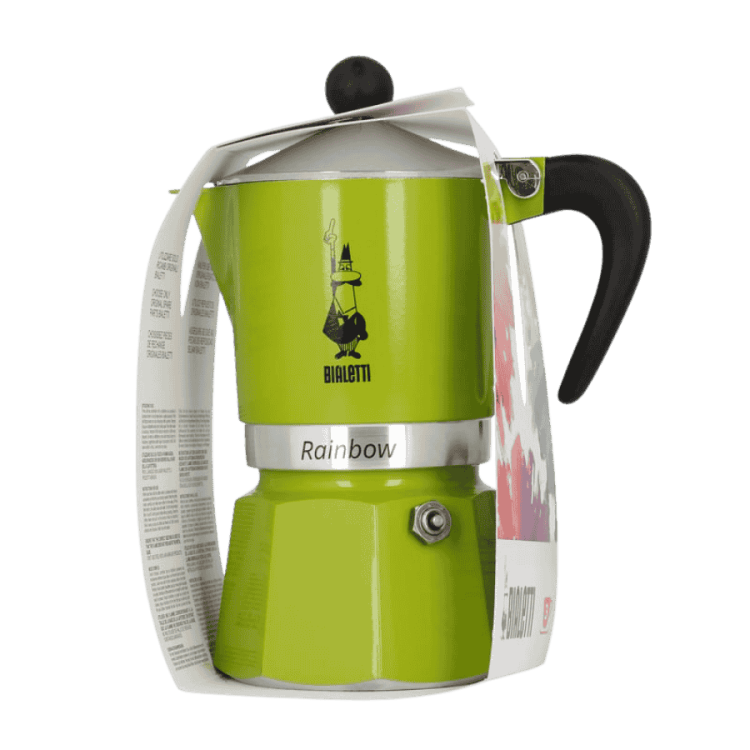 Bialetti Rainbow Zielona 3TZ | CoffeeLove