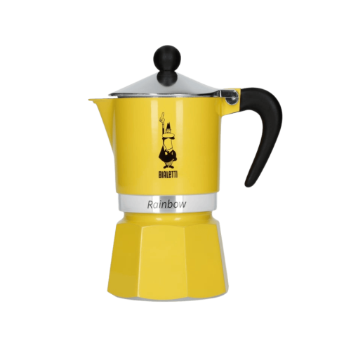 Bialetti Rainbow 3TZ żółta | CoffeeLove