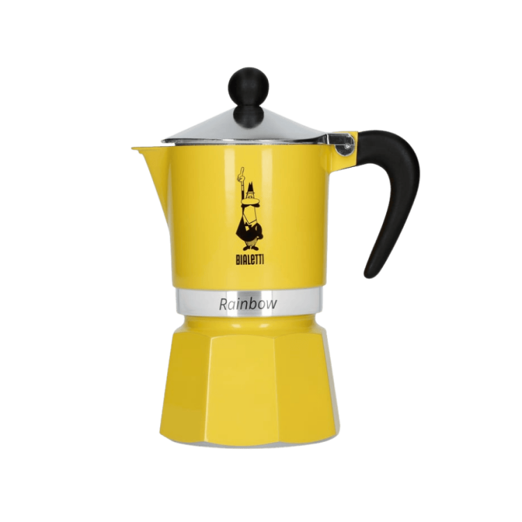 Bialetti Rainbow 3TZ żółta | CoffeeLove