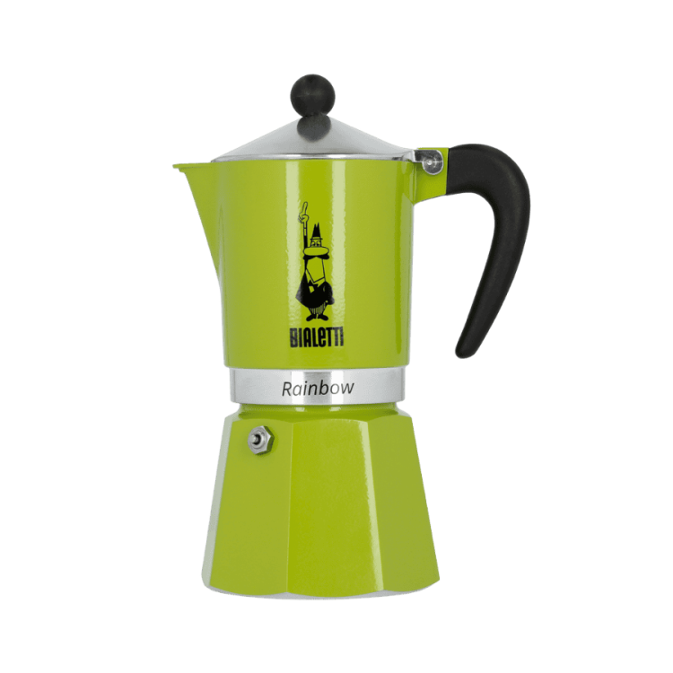 Kawiarka Bialetti Rainbow 6TZ Zielona | CoffeeLove