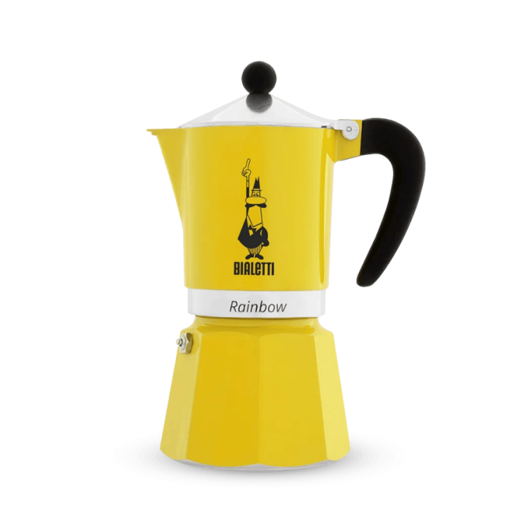 Bialetti Rainbow 6TZ żółta | CoffeeLove