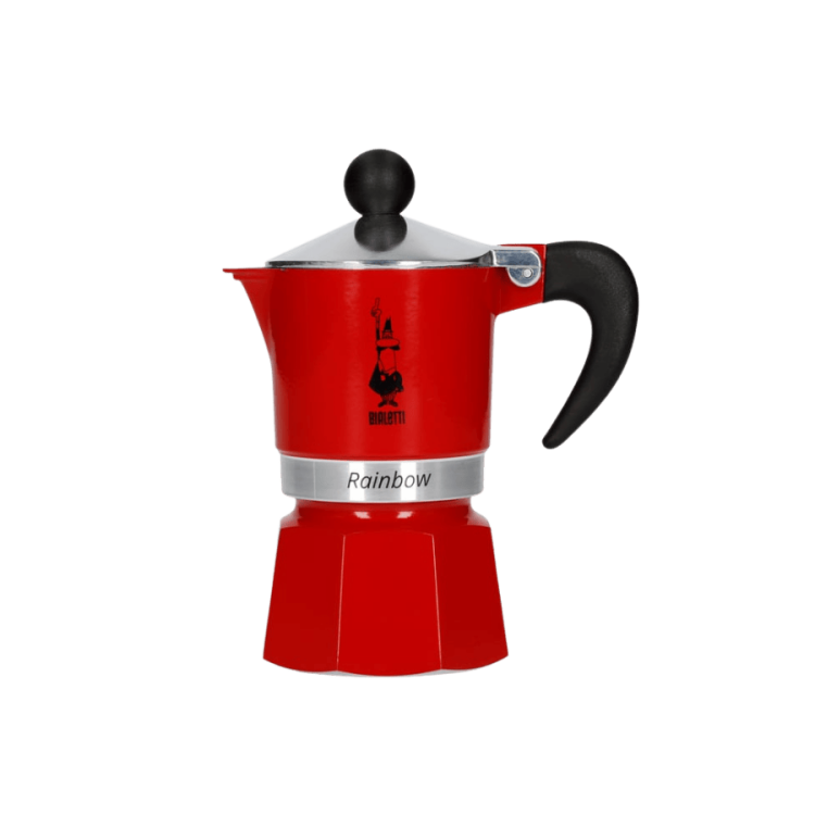 Bialetti Rainbow 1TZ czerwona | CoffeeLove