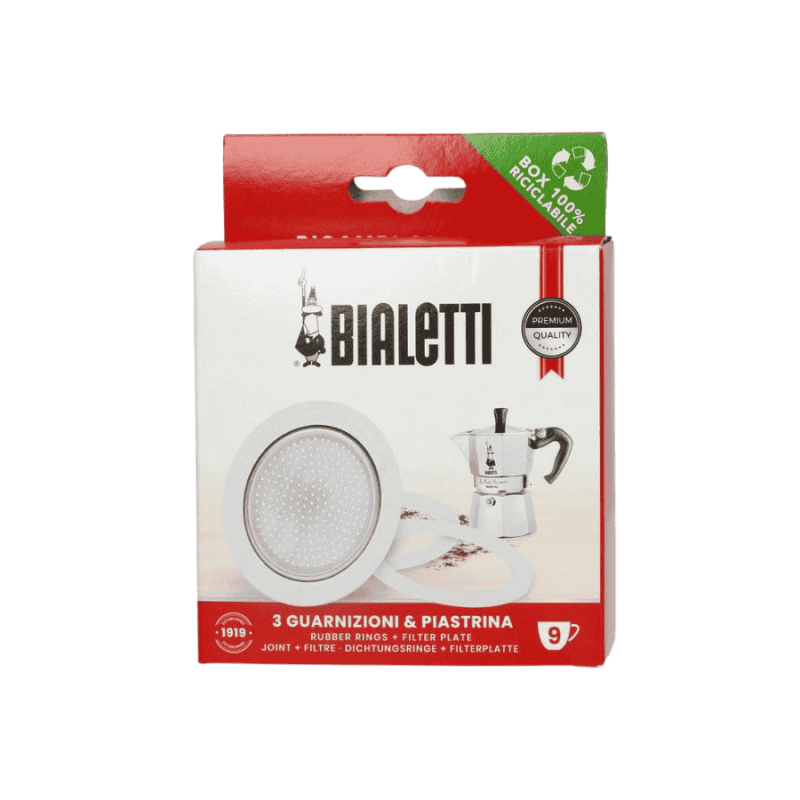 Bialetti uszczelki i sitko do kawiarek 9TZ | CoffeeLove