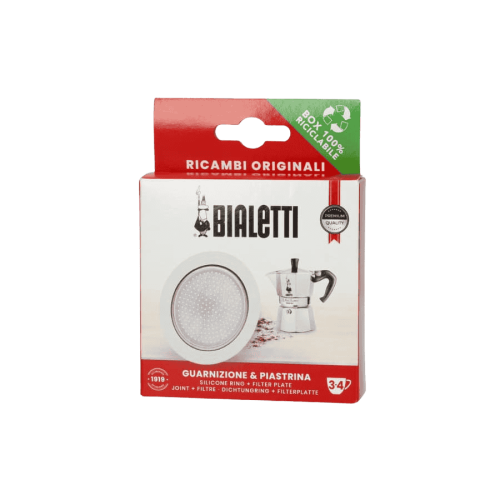Bialetti uszczelka i sitko do kawiarek aluminiowych 3/4TZ | CoffeeLove