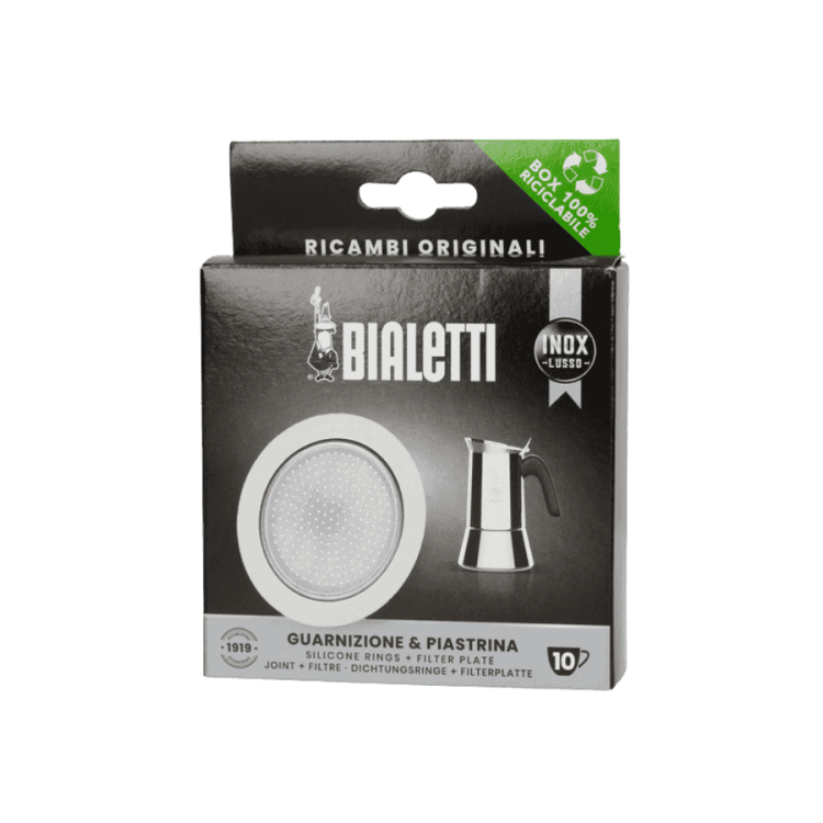 Bialetti uszczelka i sitko do kawiarek stalowych 10TZ | CoffeeLove