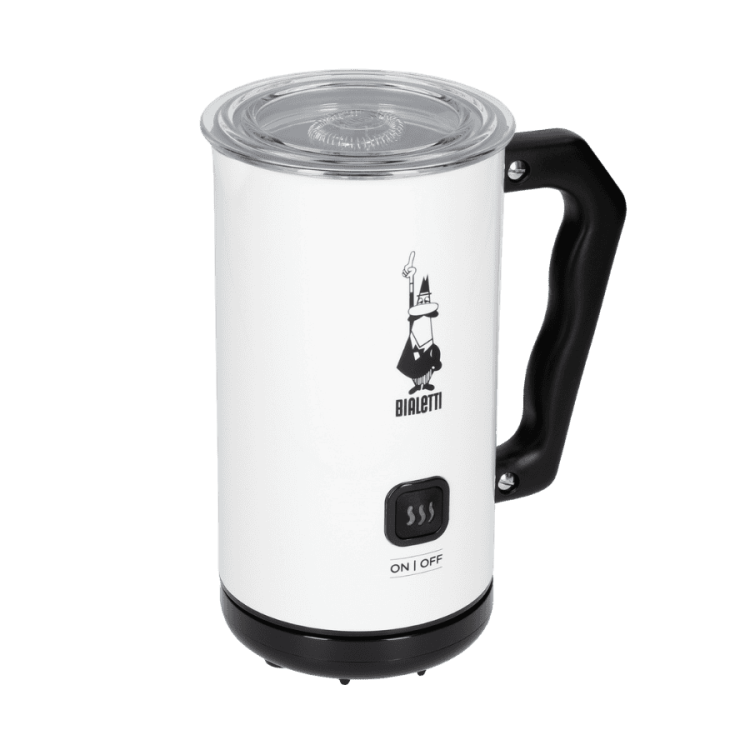 Bialetti Milk Frother MKF02 elektryczny spieniacz do mleka biały | CoffeeLove