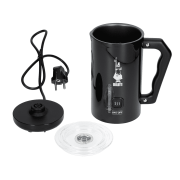 Bialetti Milk Frother MKF02 elektryczny spieniacz do mleka czarny | CoffeeLove