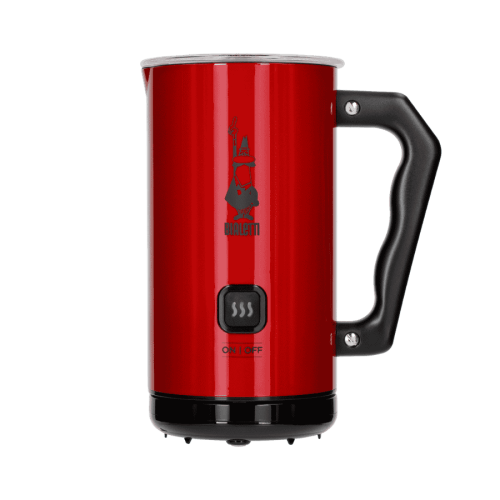 Bialetti Milk Frother MKF02 elektryczny spieniacz do mleka czerwony | CoffeeLove