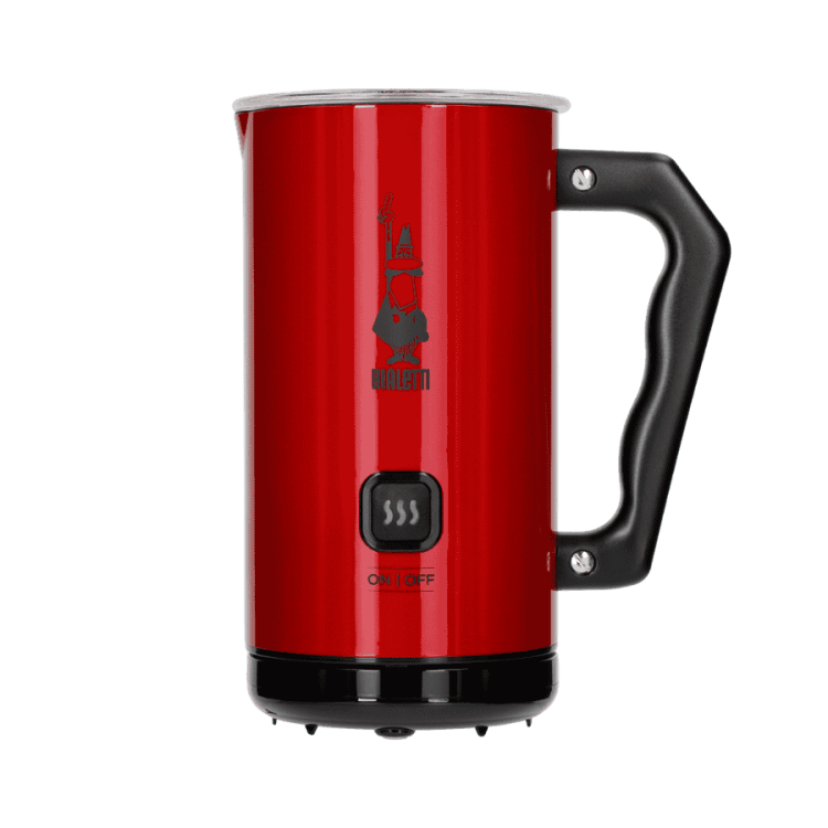Bialetti Milk Frother MKF02 elektryczny spieniacz do mleka czerwony | CoffeeLove