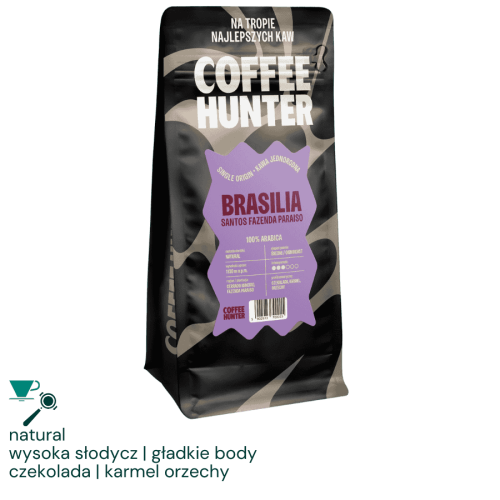 Coffee Hunter Brasilia Santos 1kg | CoffeeLove