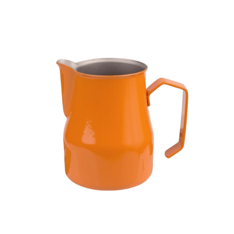 Motta Europa dzbanek do spieniania mleka pomarańczowy 350 ml | CoffeeLove