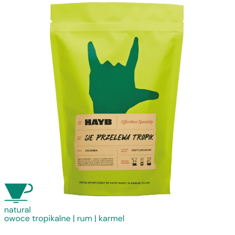 HAYB Się Przelewa Tropik 1 kg | CoffeeLove
