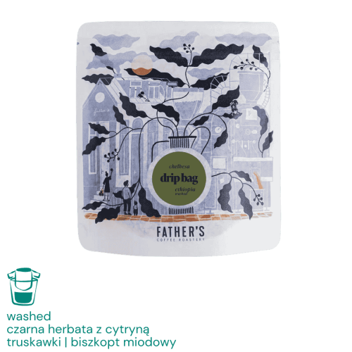 Father's Coffee Etiopia Chelbesa Drip Bag 5x12 g | CoffeeLove