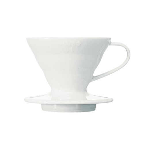 Hario dripper V60-01 ceramiczny biały | CoffeeLove