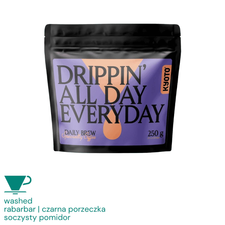 Kyoto Drippin' All Day Everyday Kenia filtr 250g | CoffeeLove