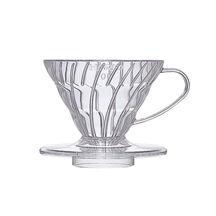 Hario dripper plastikowy clear V60-01 | CoffeeLove