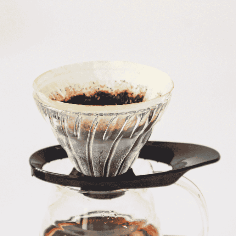 Hario dripper szklany czarny V60-01 | CoffeeLove