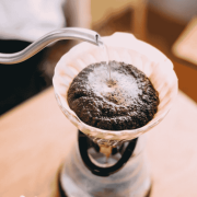 Hario dripper szklany czarny V60-01 | CoffeeLove