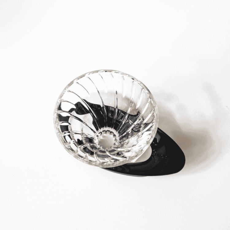 Hario dripper szklany czarny V60-01 | CoffeeLove