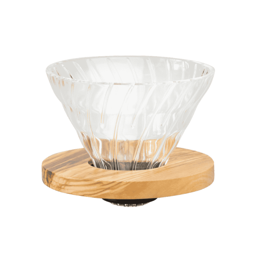 Hario dripper szklany Olive Wood V60-02.png