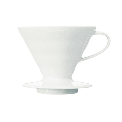 Hario V60-02 - dripper ceramiczny (rozmiar 02) biały