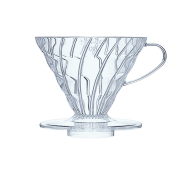 Hario dripper plastikowy clear V60-02 | CoffeeLove