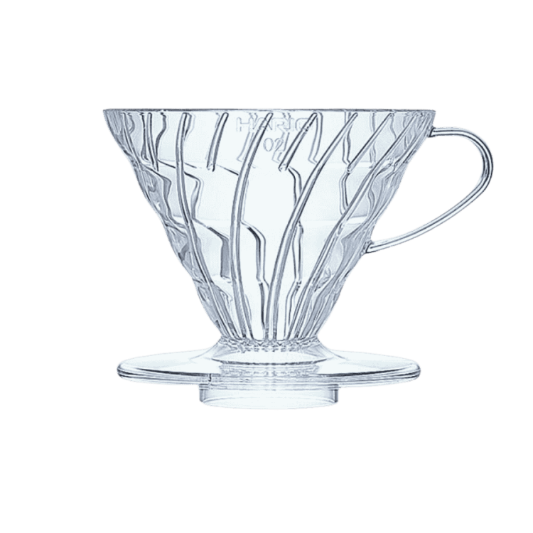 Hario dripper plastikowy clear V60-02 | CoffeeLove