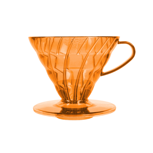 Hario dripper plastikowy Candy Edition Koi Orange | CoffeeLove