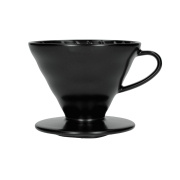 Hario V60-02 dripper ceramiczny czarny matowy | CoffeeLove