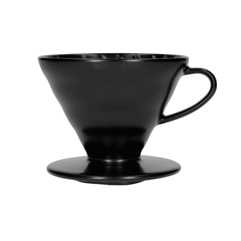 Hario V60-02 dripper ceramiczny czarny matowy | CoffeeLove